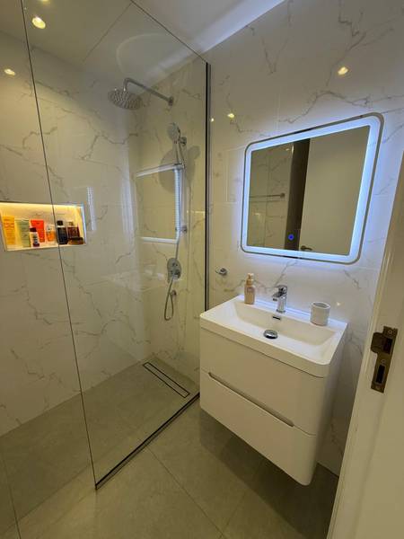 Bathroom after renovation